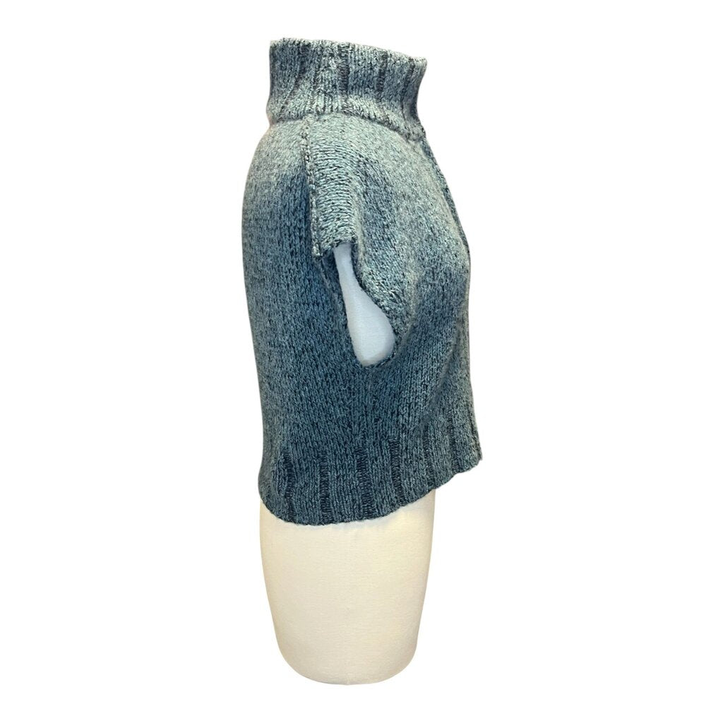 Paychi Guh Mock Neck Cashmere Capelet