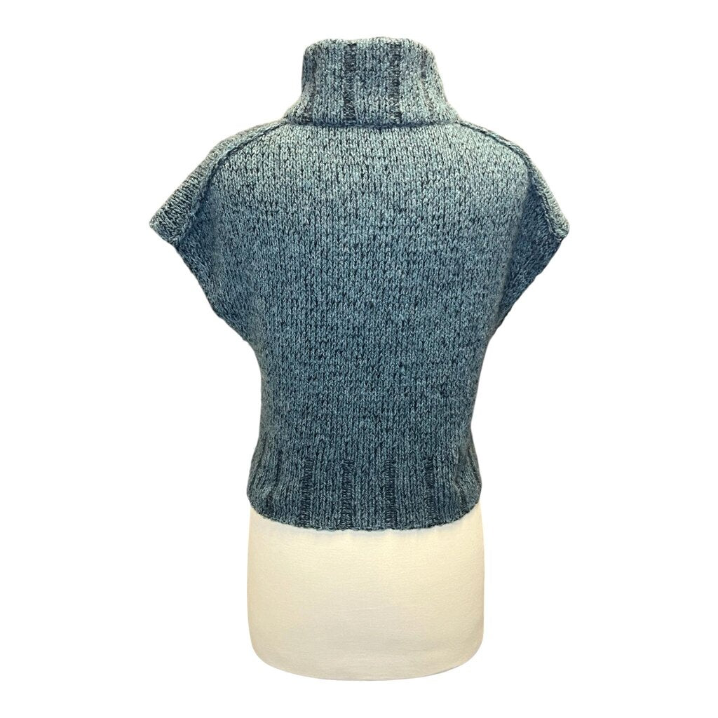 Paychi Guh Mock Neck Cashmere Capelet