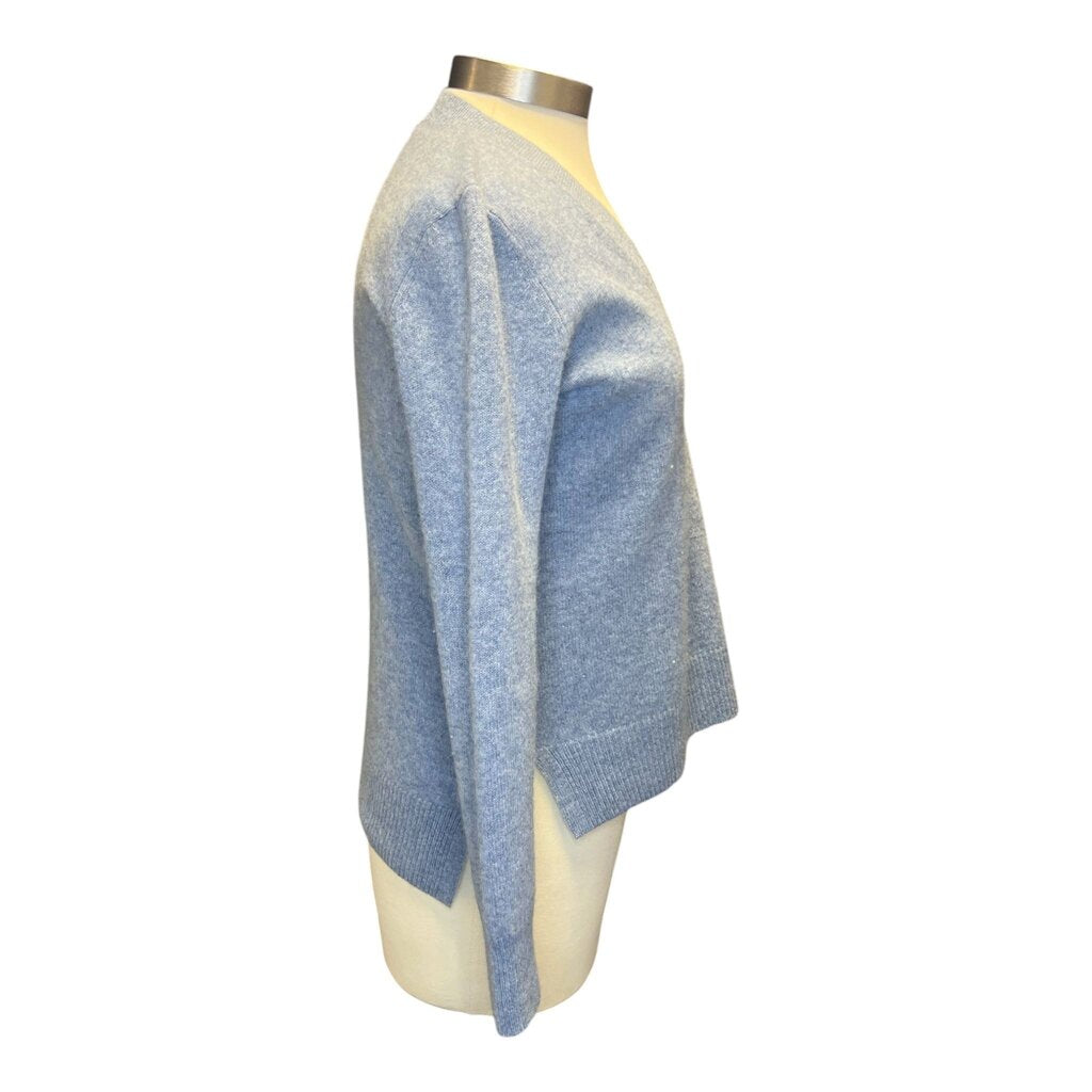 Saks V Neck Cashmere Sweater