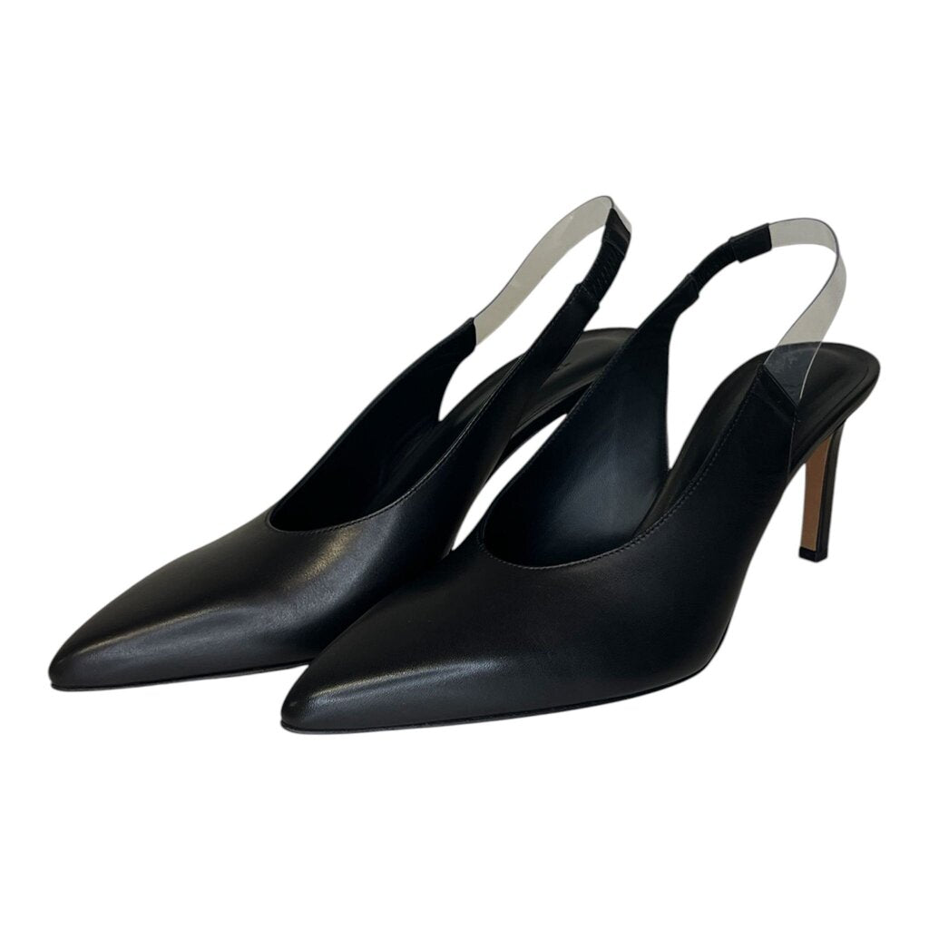 Tibi Sling Back Leather Heels