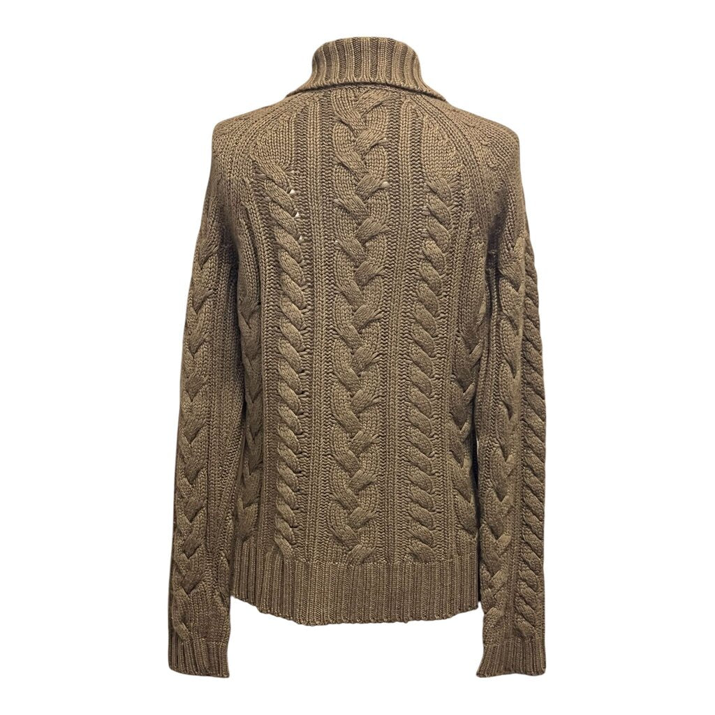 Jil Sander Cable Knit Cashmere Cardigan