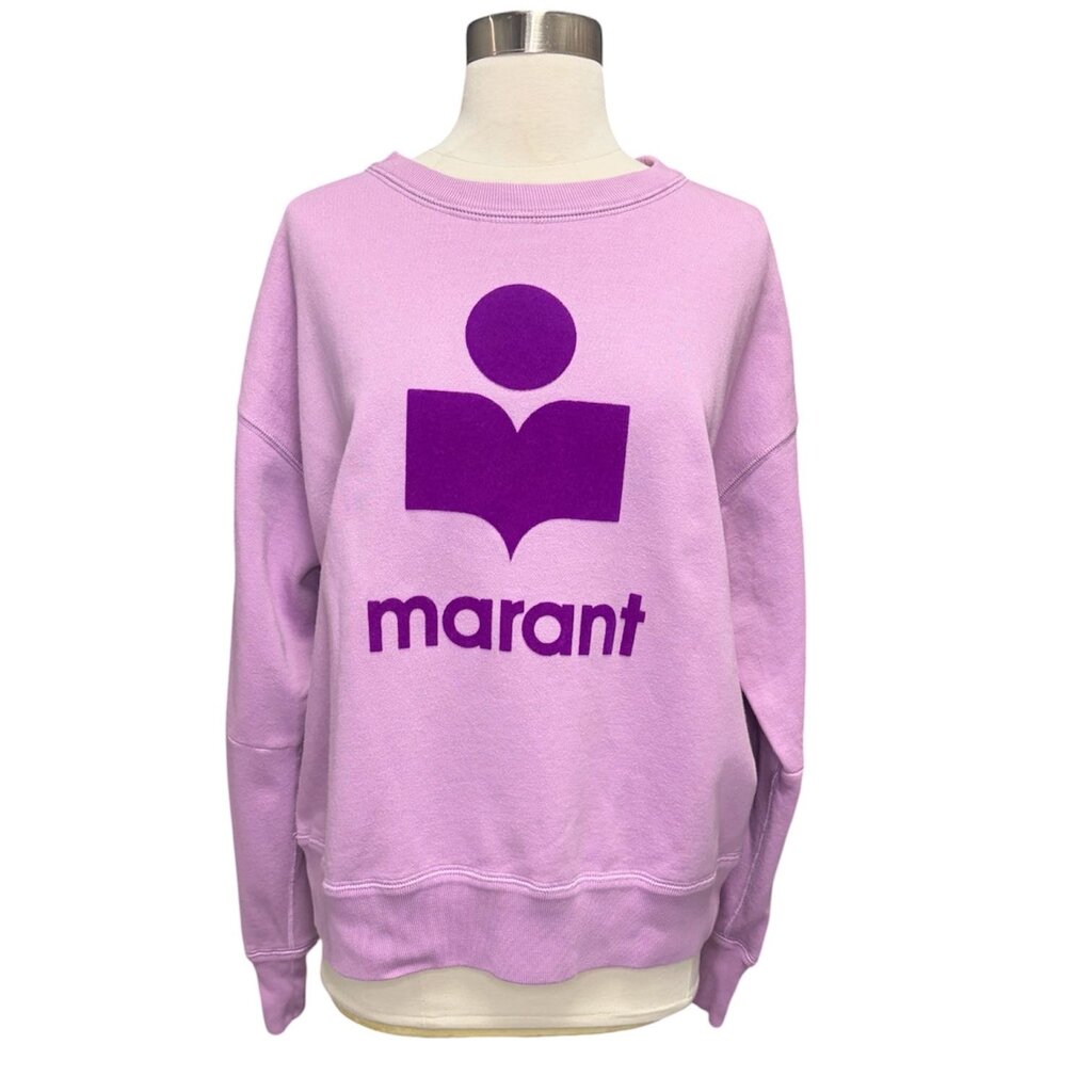 Isabel Marant Velvet Logo Sweatshirt NWT