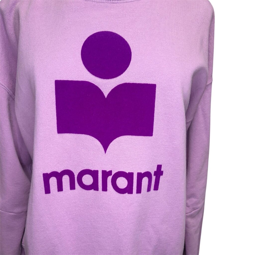 Isabel Marant Velvet Logo Sweatshirt NWT