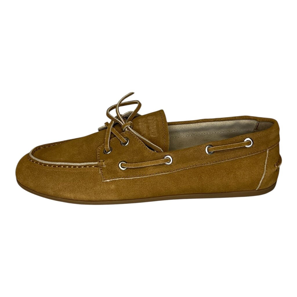 Miu Miu Suede Boat Shoes