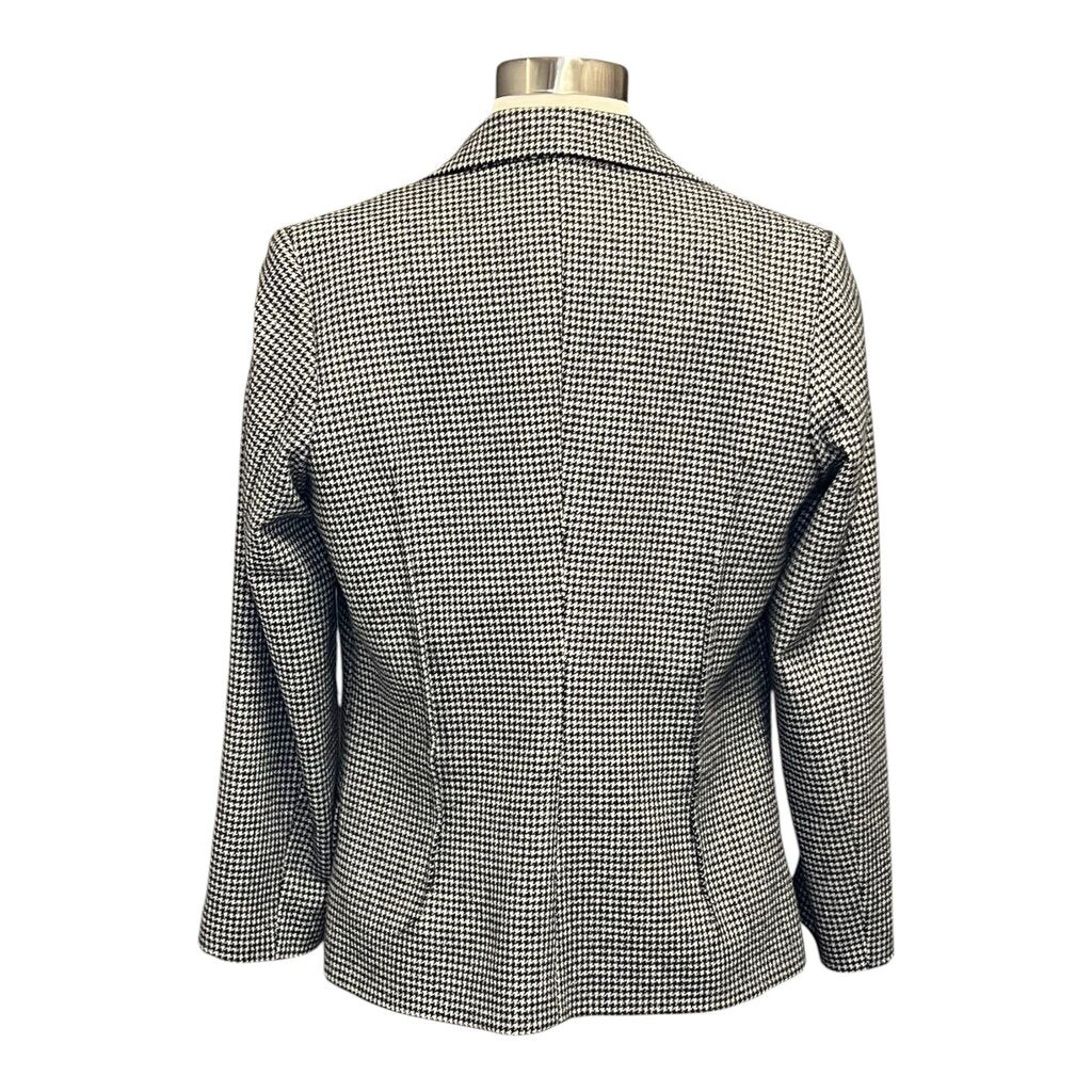 Nili Lotan Houndstooth Wool Blazer