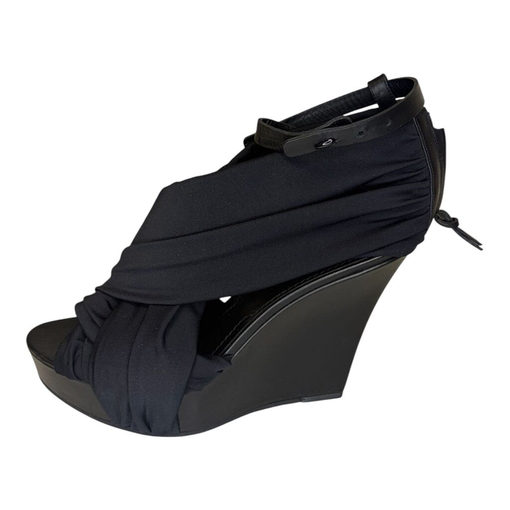 Givenchy Wrap Ankle Strap Wedge, New, MSPR $900