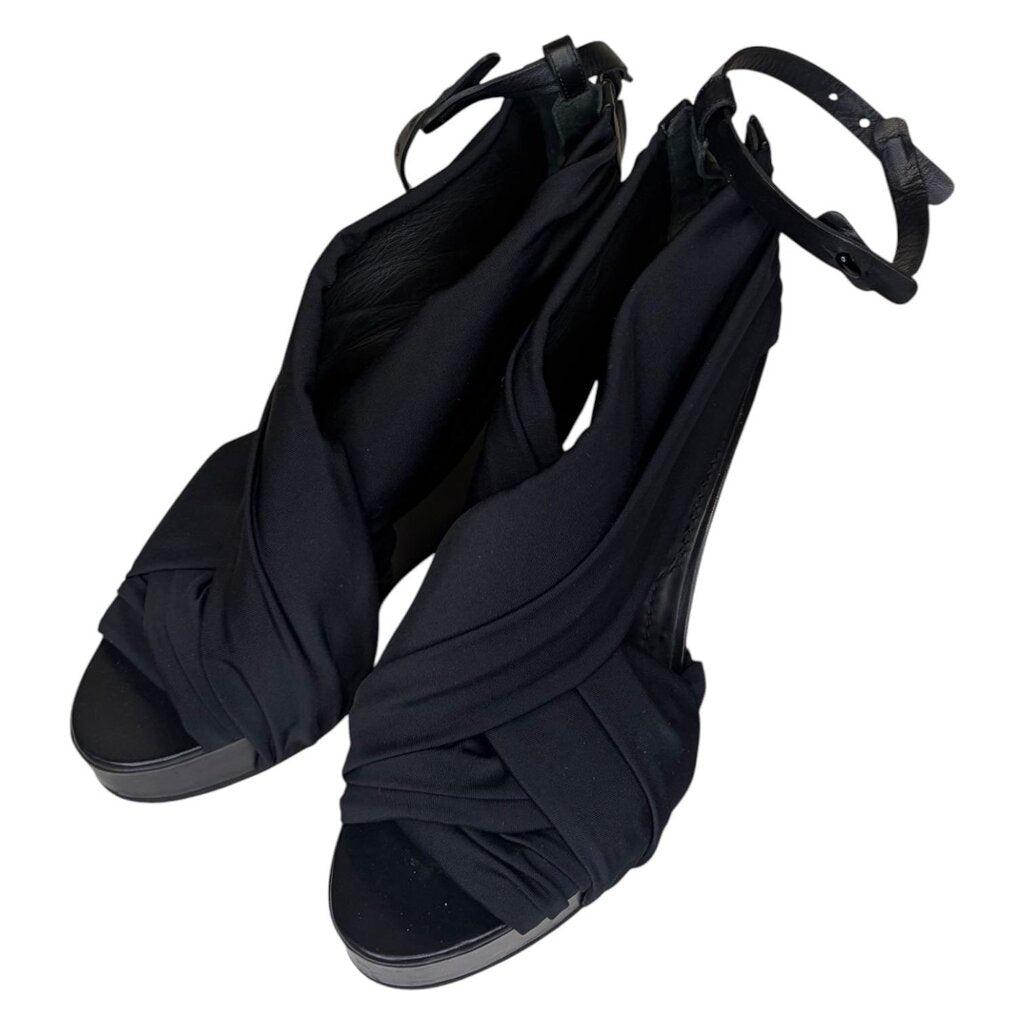 Givenchy Wrap Ankle Strap Wedge, New, MSPR $900