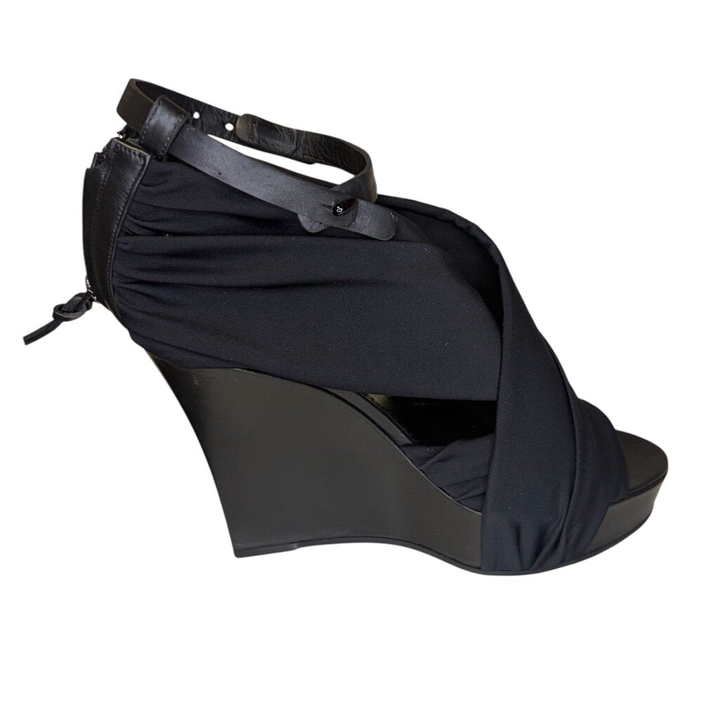 Givenchy Wrap Ankle Strap Wedge, New, MSPR $900