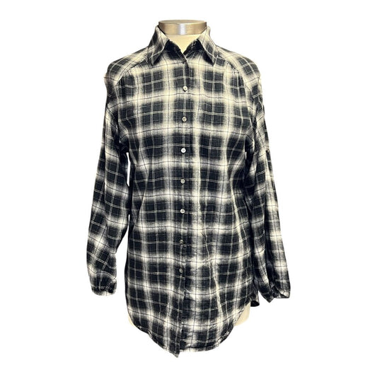 Vince Plaid Button Down Shirt