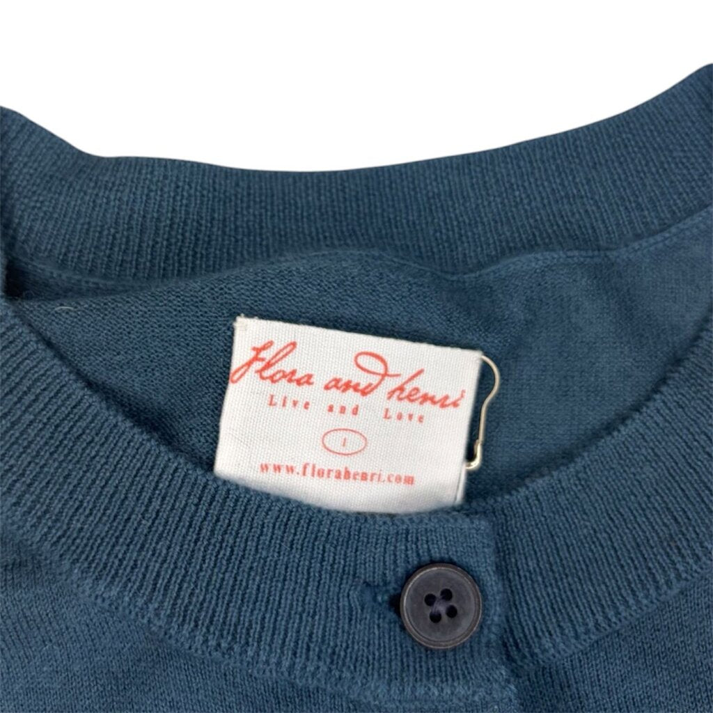 Flora and Henri Cashmere Cardigan