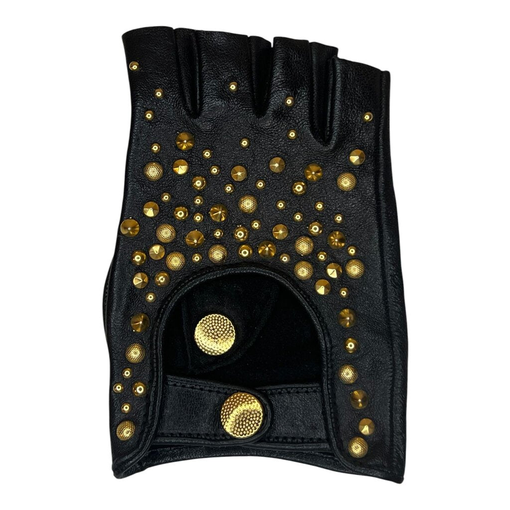 Alexander McQueen Faithful Glove Studded Clutch