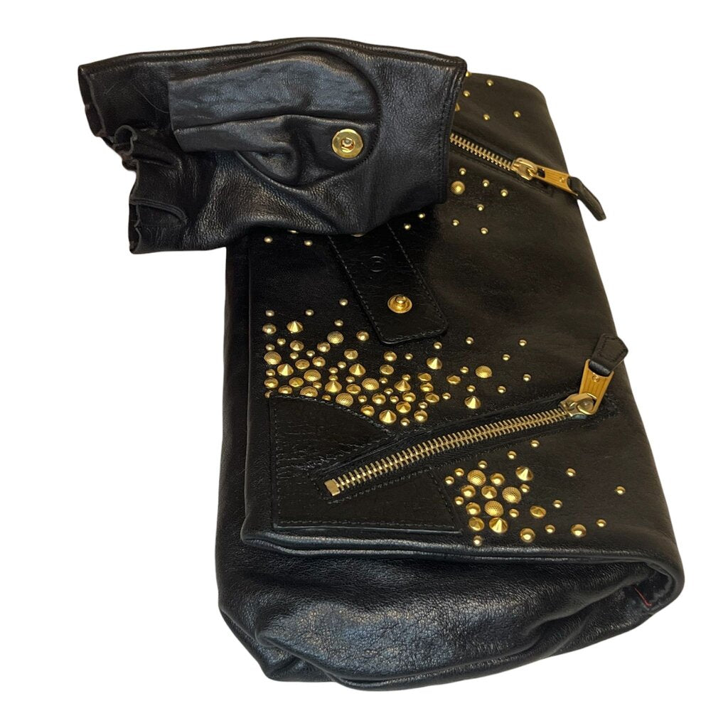 Alexander McQueen Faithful Glove Studded Clutch