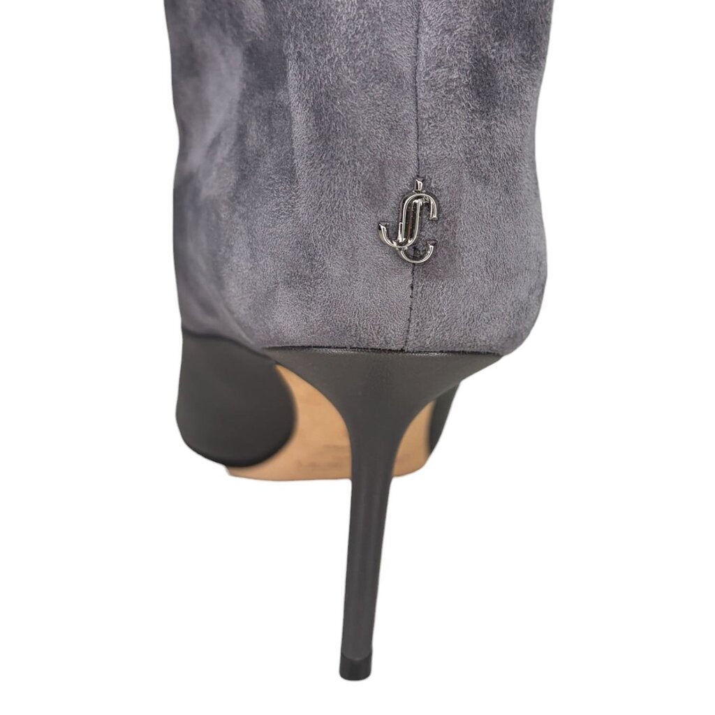 Jimmy Choo "Brelan" Suede Boots With Box