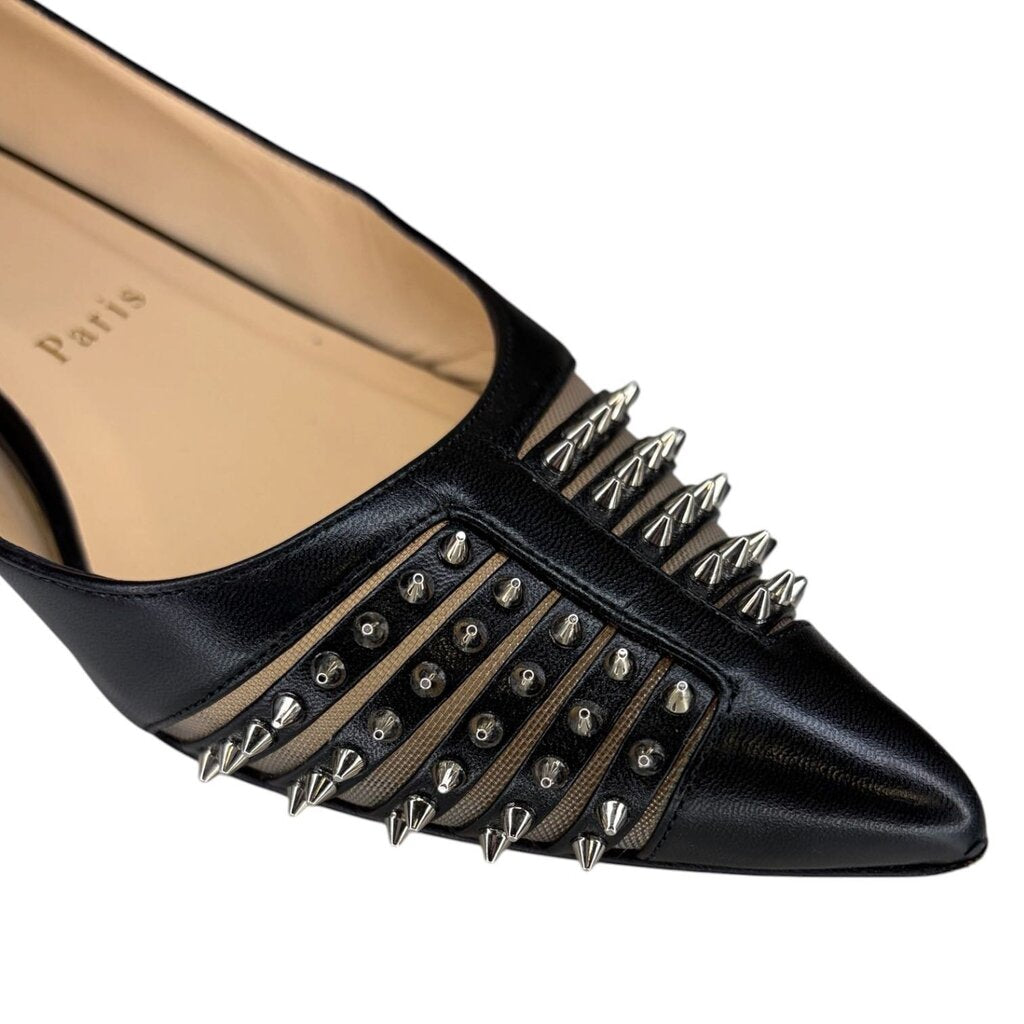 Louboutin Studded Flats-As Found