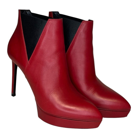 Saint Laurent Pointed Toe Platform Booties