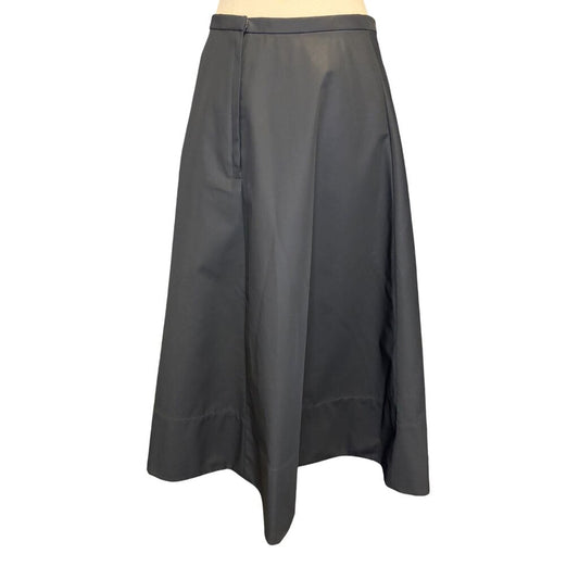 Tibi Coated Cotton Midi Skirt, New