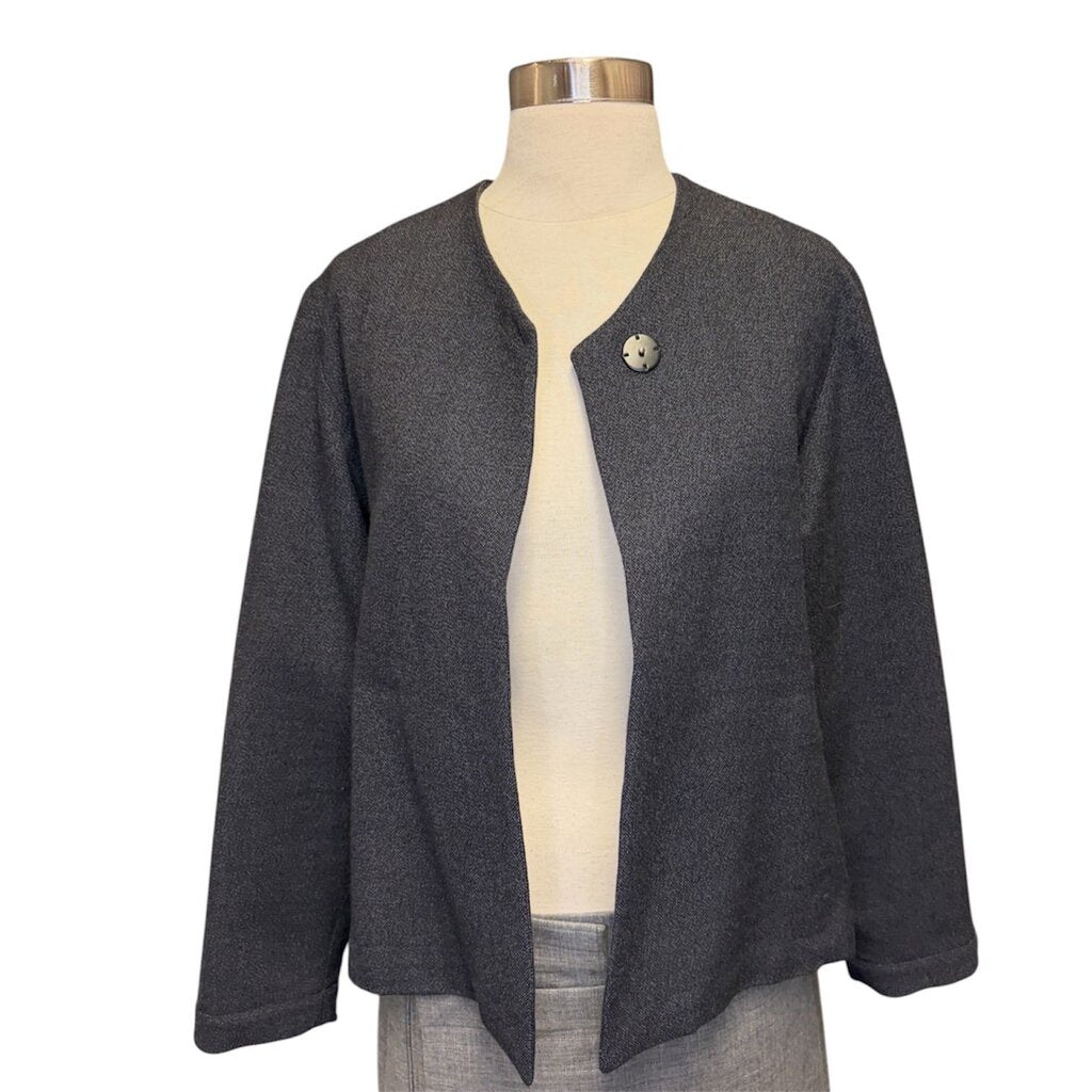 Studio Nicholson Wool Blend Cropped Blazer