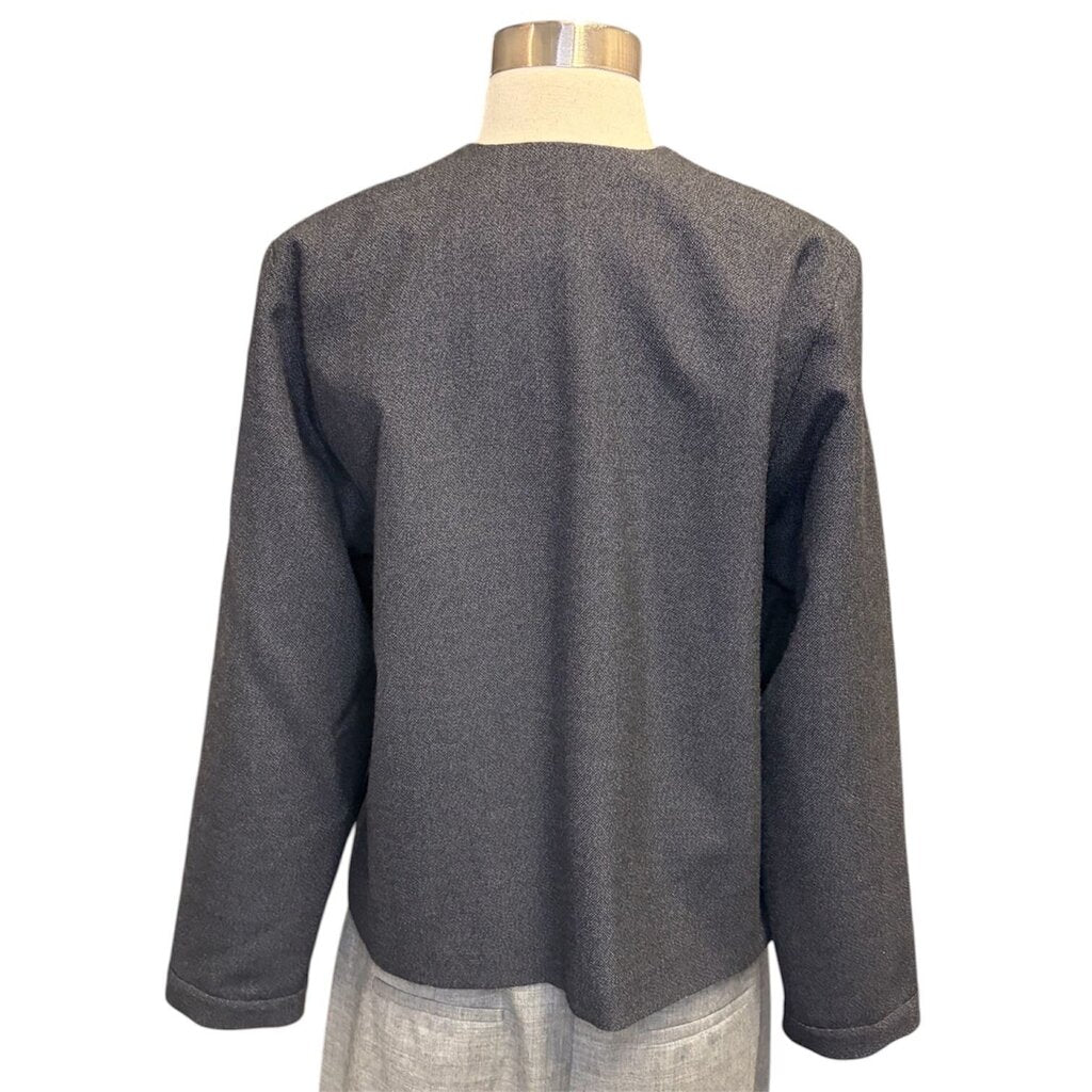 Studio Nicholson Wool Blend Cropped Blazer