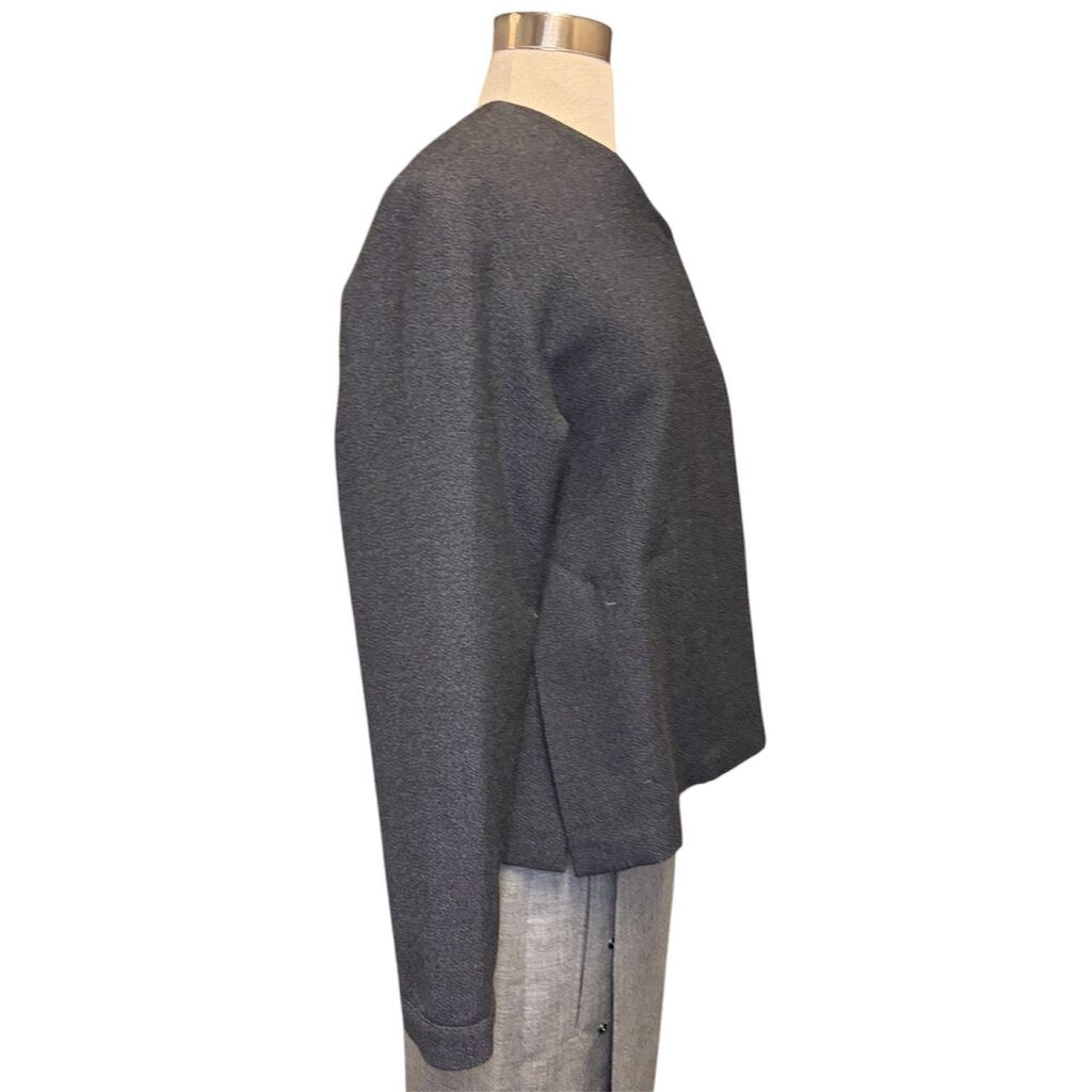 Studio Nicholson Wool Blend Cropped Blazer