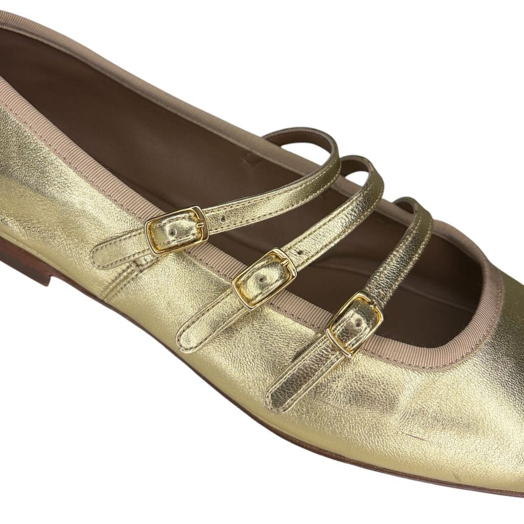 Mansur Gavriel Leather Mary Janes W Box