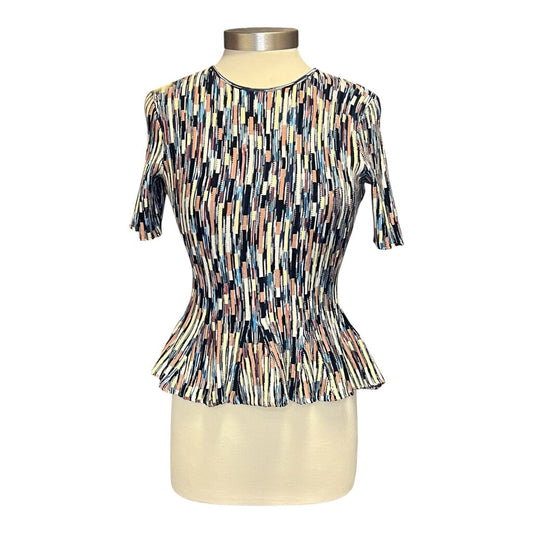 Ulla Johnson Samira Short Sleeve Top, New