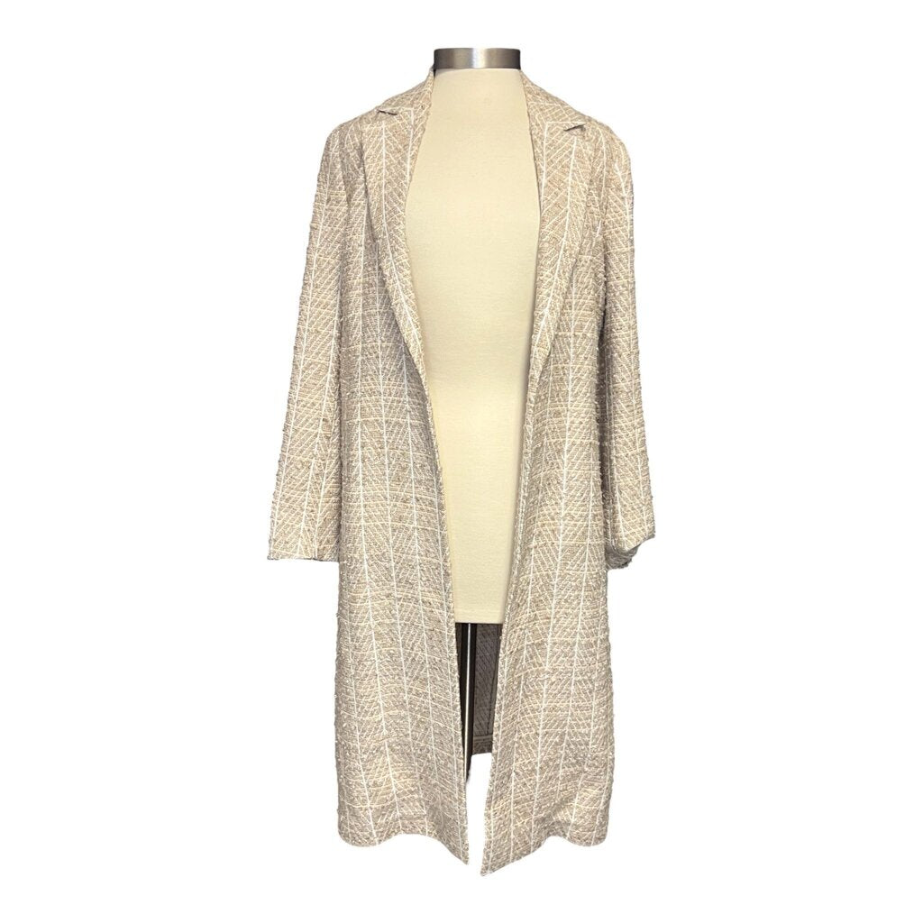 Billy Reid Nubby Wool Belted Overcoat
