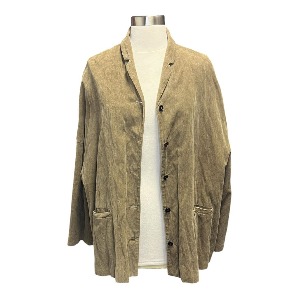 Apuntob Oversized Corduroy Jacket