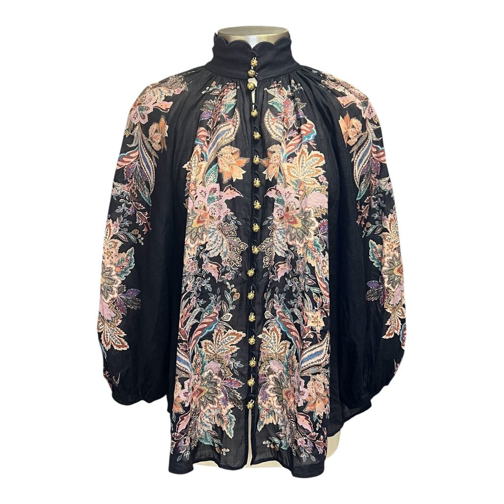 Zimmerman Rhiannon Billow Blouse, MSRP $575