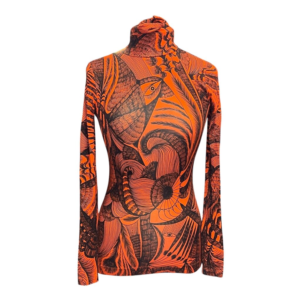 Dries Van NotenFiorentini & Bakerrint Jersey Turtleneck