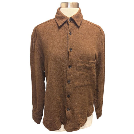 Evan Kinori Wool Shirt