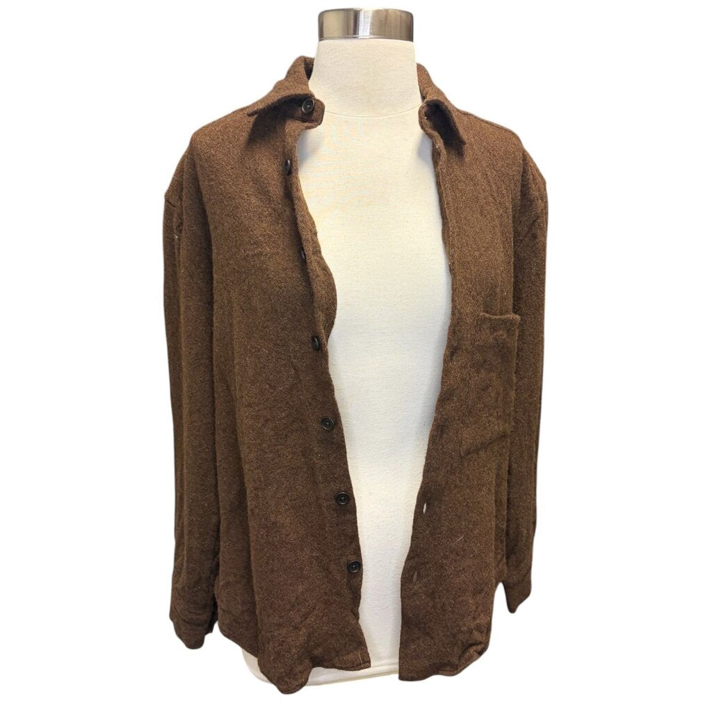 Evan Kinori Wool Shirt