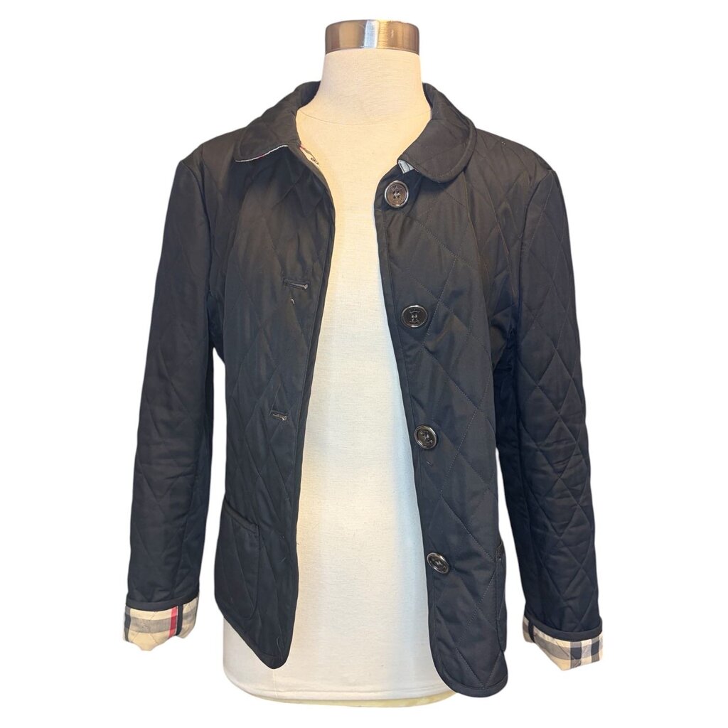 Burberry Vintage Diamond Quilted Diamond Barn Jacket