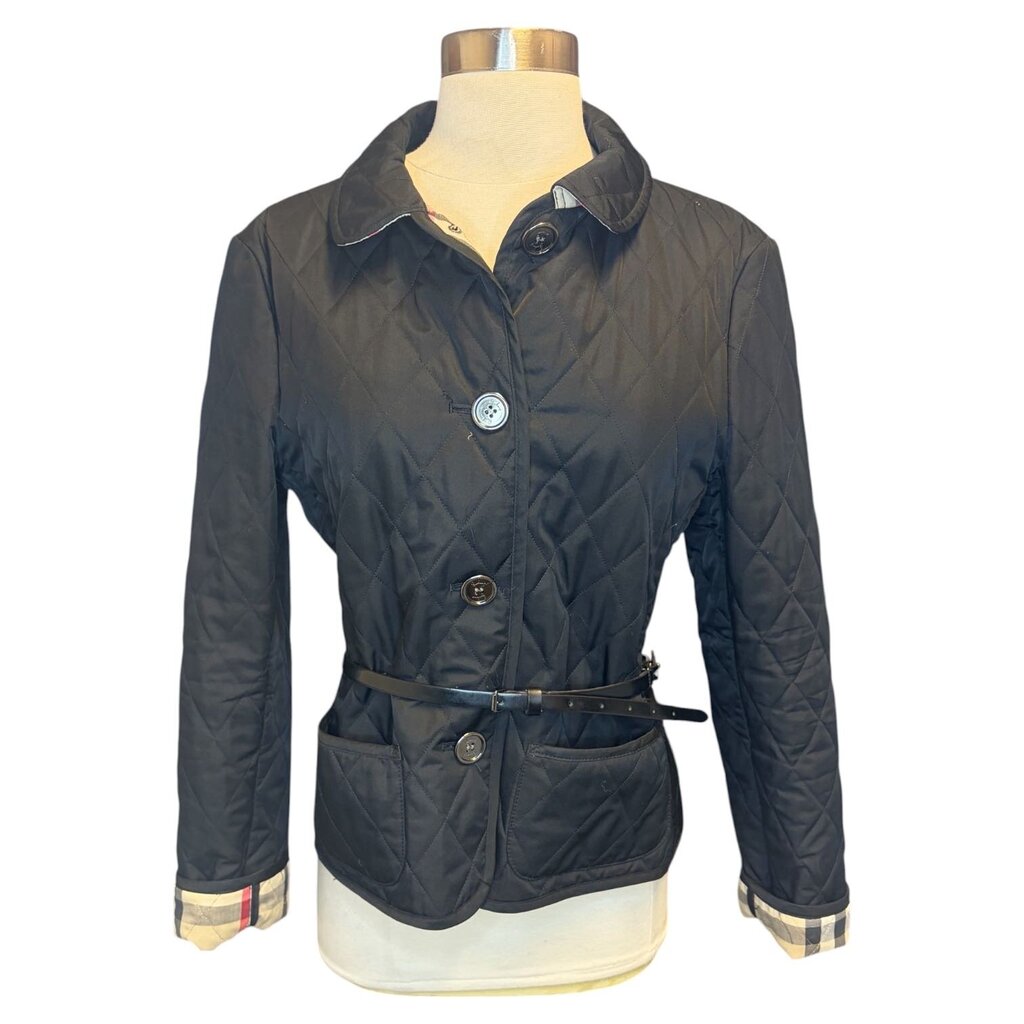 Burberry Vintage Diamond Quilted Diamond Barn Jacket