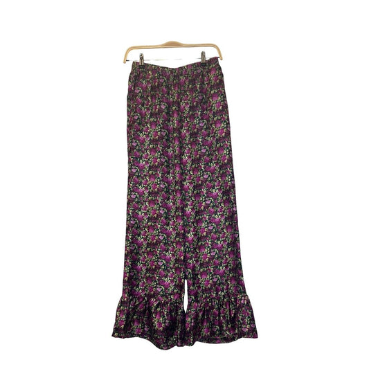 Gucci Floral Silk Pants, New W Tags, MSRP $1,700