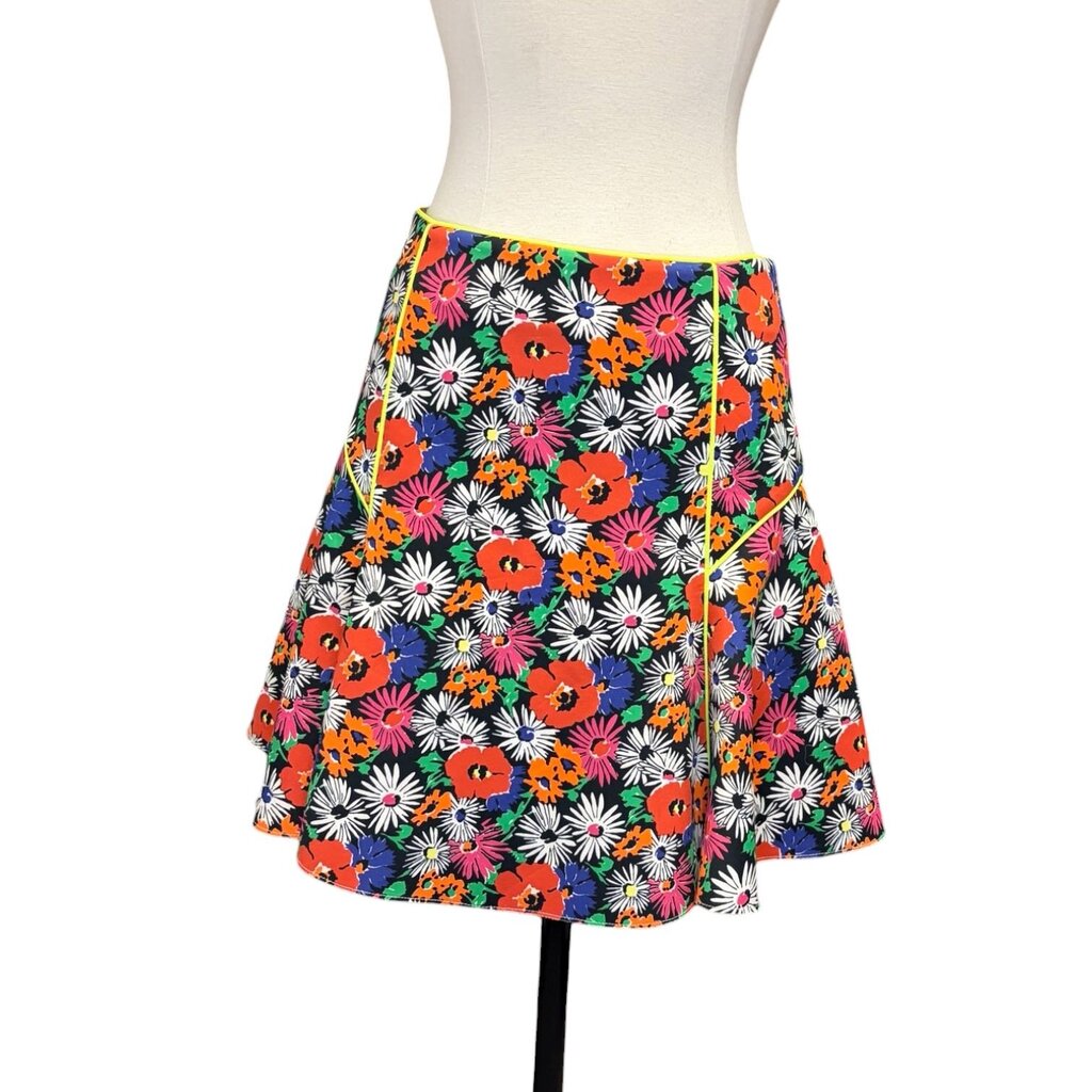 Veronica Beard Floral Mini Skirt, MSRP $450
