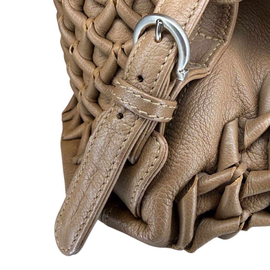 Vintage Salvatore Ferragamo Woven Handbag