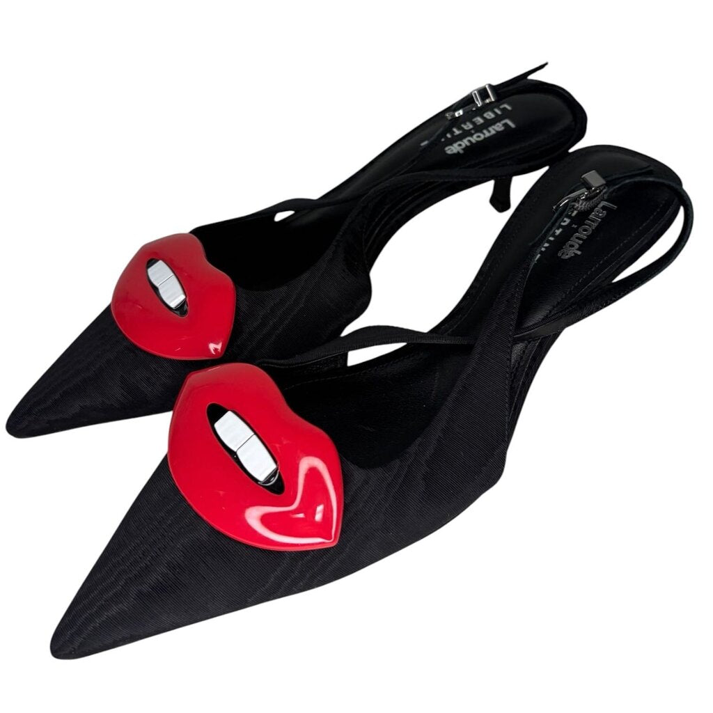 Larroude x Libertine Lips Pump Lo