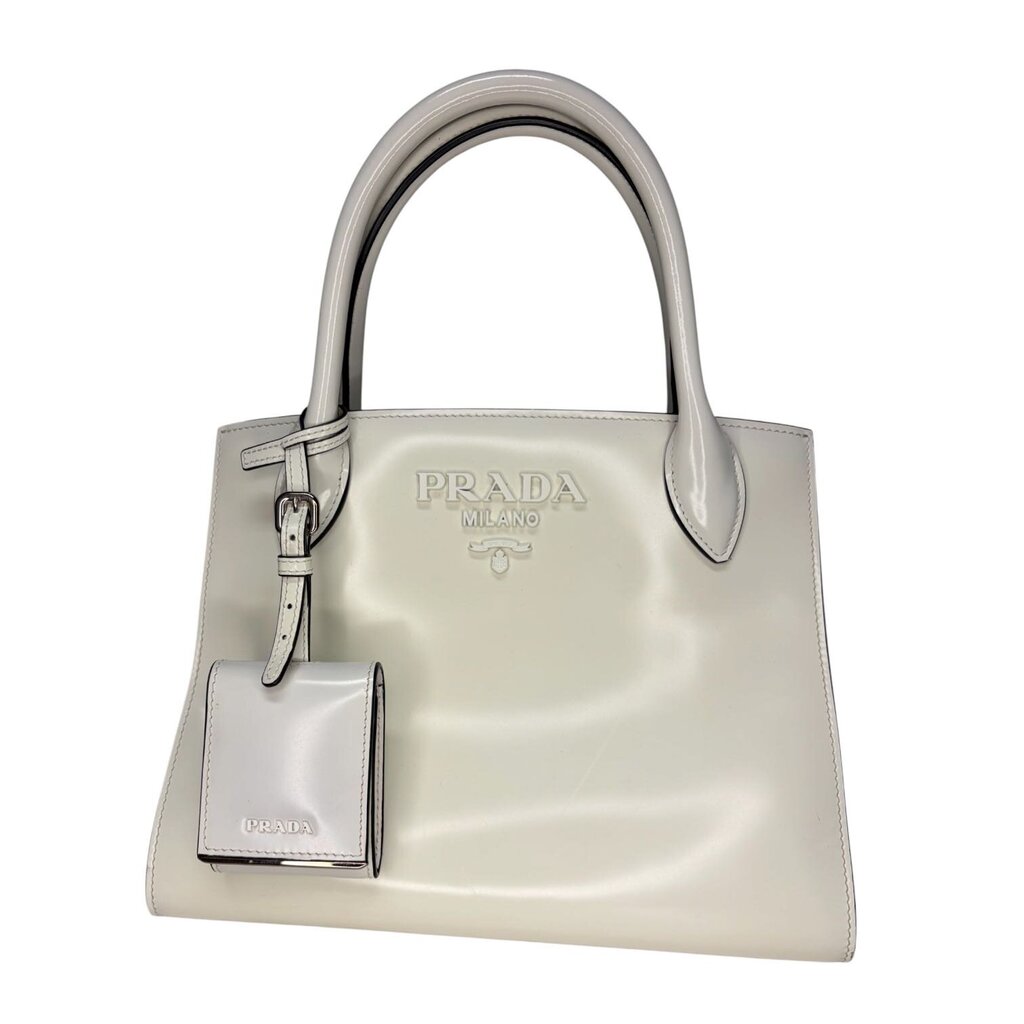 Prada City Calf Top Handle Bag