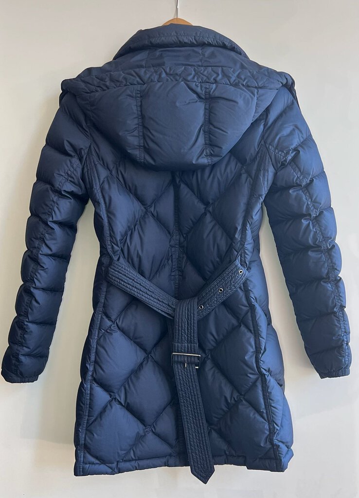 Burberry Brit Puffer Coat With Detachable Hood

