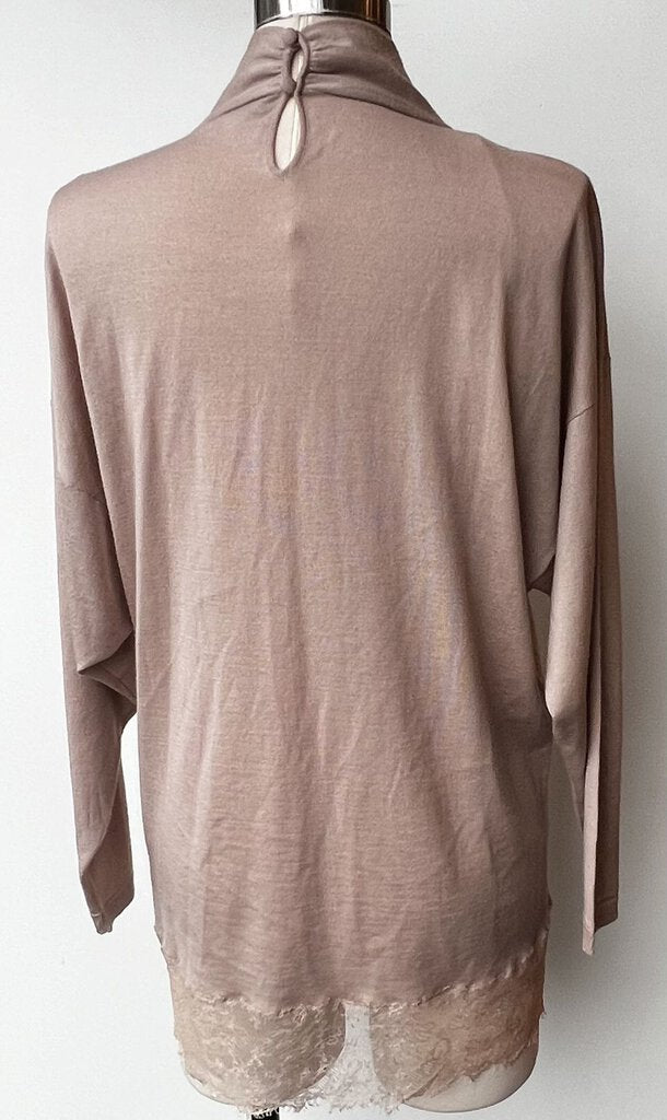 Valentino Wool Sweater With Lace Hem, New, MSRP $2,915