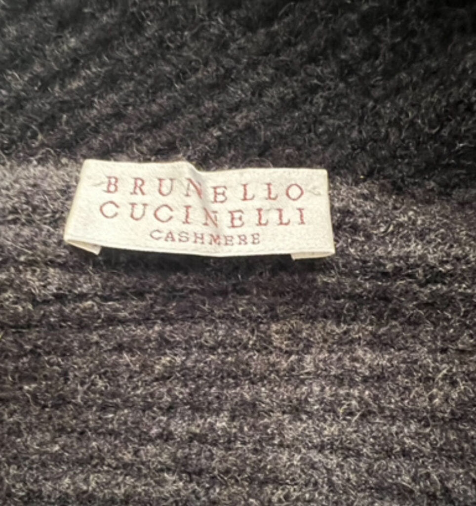 Brunello Cucinelli Ribbed Cashmere Sweater, Online