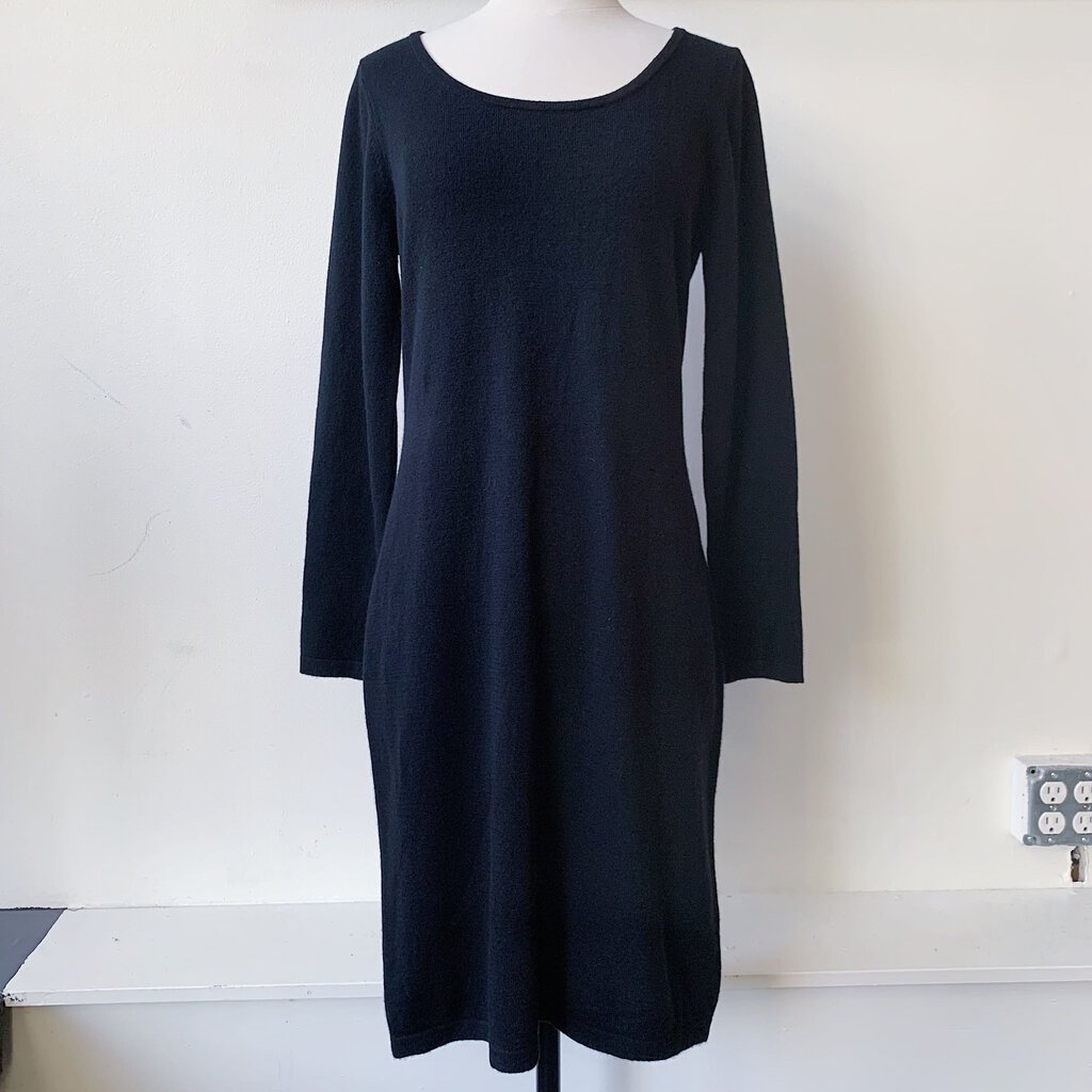 Claudia Nichole Cashmere Sweater Dress With Scoop Neck