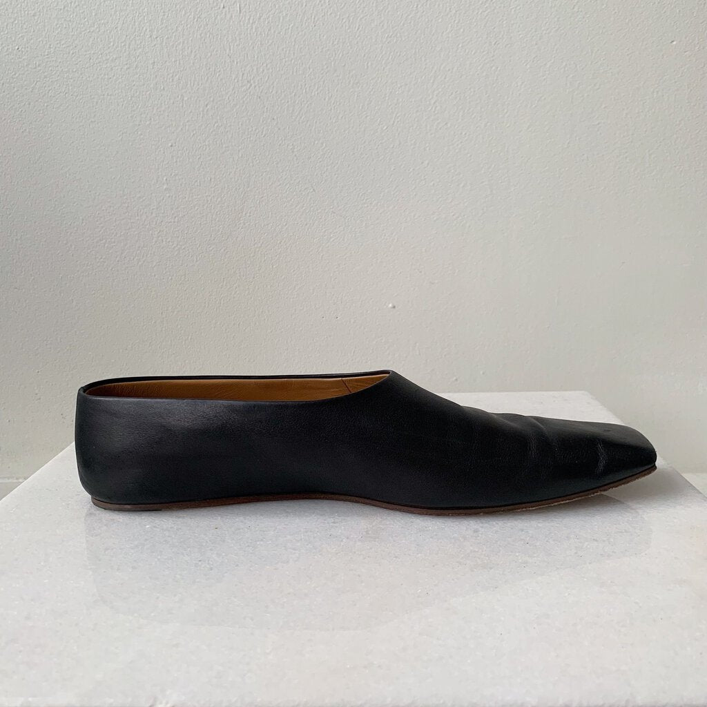 The Row Square Toe Ballet Flat