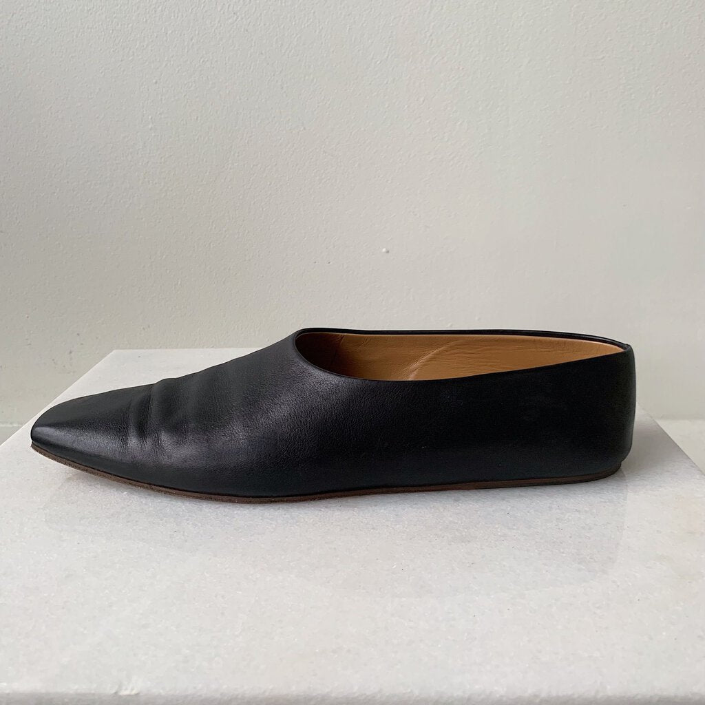 The Row Square Toe Ballet Flat